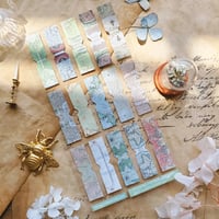 Image 2 of Vintage Map Tabs Sticker Sheet