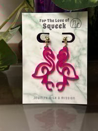 Image of Art Deco Flamazing Flamingos!