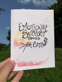 Image 1 of Emotional Support Thangs for Cats - Zine
