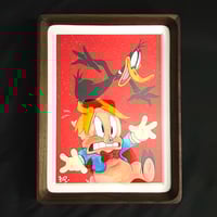 Image 2 of Pig N' Duck Duo, Part Deux-o (Framed)