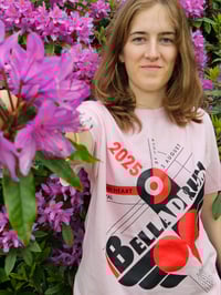 Image 1 of Bella '25 Bauhaus Heart T-shirt (Light Pink)