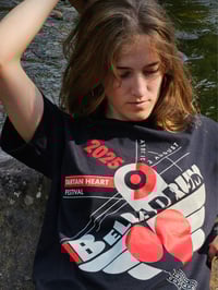 Image 1 of Bella '25 Bauhaus Heart T-Shirt (Black)