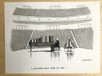 Image 1 of Original New Yorker Cartoon “A gentleman would offer his seat.”