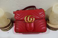 Image 2 of INSPIRED GG Marmont mini red
