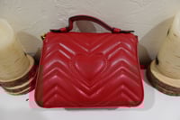 Image 3 of INSPIRED GG Marmont mini red
