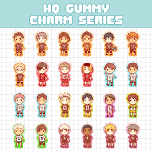 Haikyuu Gummy Charms