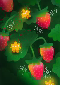Image 1 of Strawbs and Vera Glossy Art Print