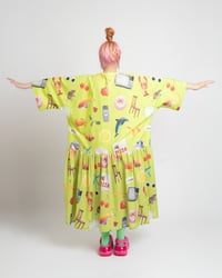 Image 2 of LUNCH MONEY - Icons Dress (green)