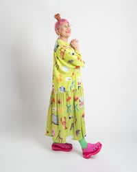 Image 4 of LUNCH MONEY - Icons Dress (green)