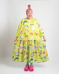 Image 1 of LUNCH MONEY - Icons Dress (green)