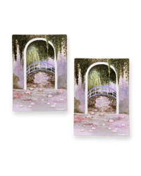 Image 2 of Monet’s Garden Art Print