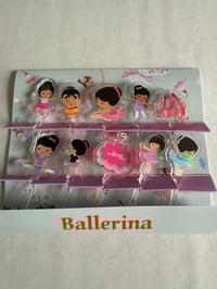 Ballerina Acrylic food Picks 