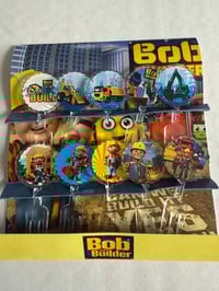 Bob the Builder Acrylic  food Forks 