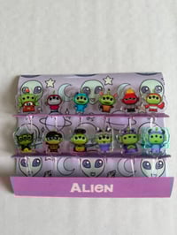 Image 1 of Alien Acrylic Food Picks 