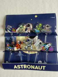 Astronaut Acrylic Food Picks 