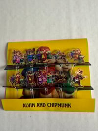 Image 1 of Alvin and the Chipmunk Acrylic Food Picks 
