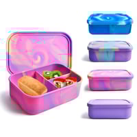 Image 1 of Eco Friendly Silicone Lunch  Boxes