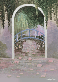 Image 4 of Monet’s Garden Art Print