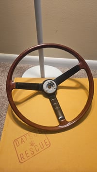Image 1 of 240z Series 1 Steering wheel - Refurbished 