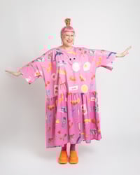 Image 1 of LUNCH MONEY - Icons Dress (pink)