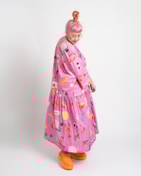 Image 2 of LUNCH MONEY - Icons Dress (pink)
