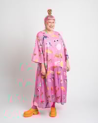 Image 4 of LUNCH MONEY - Icons Dress (pink)