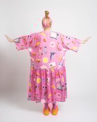 Image 5 of LUNCH MONEY - Icons Dress (pink)