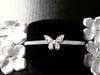 Butterfly Crystal Choker Necklace 