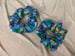 Image of Blue Alien Scrunchie