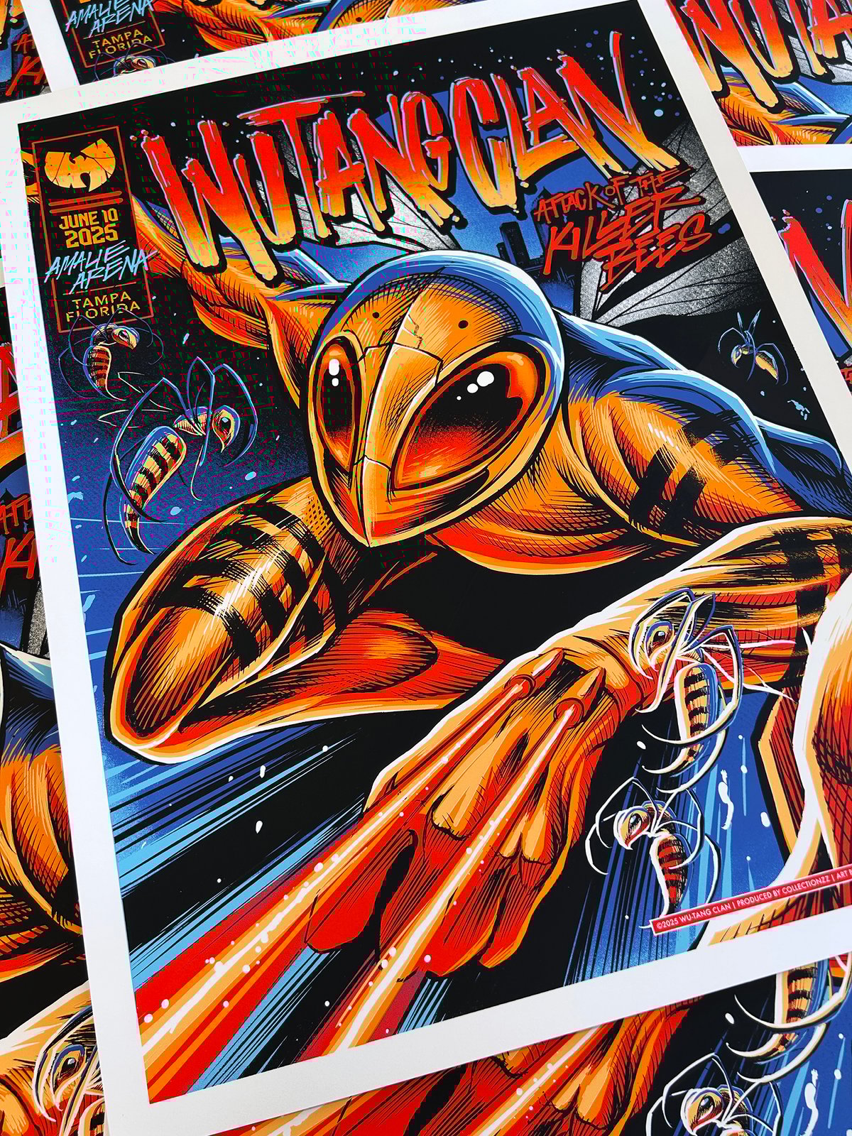 F4D Studios — Wu Tang Clan Tampa Posters