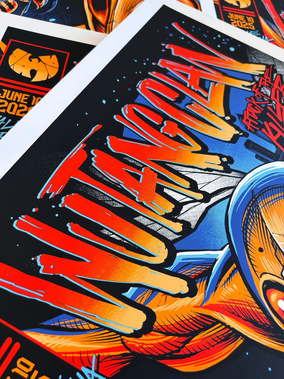 F4D Studios — Wu Tang Clan Tampa Posters