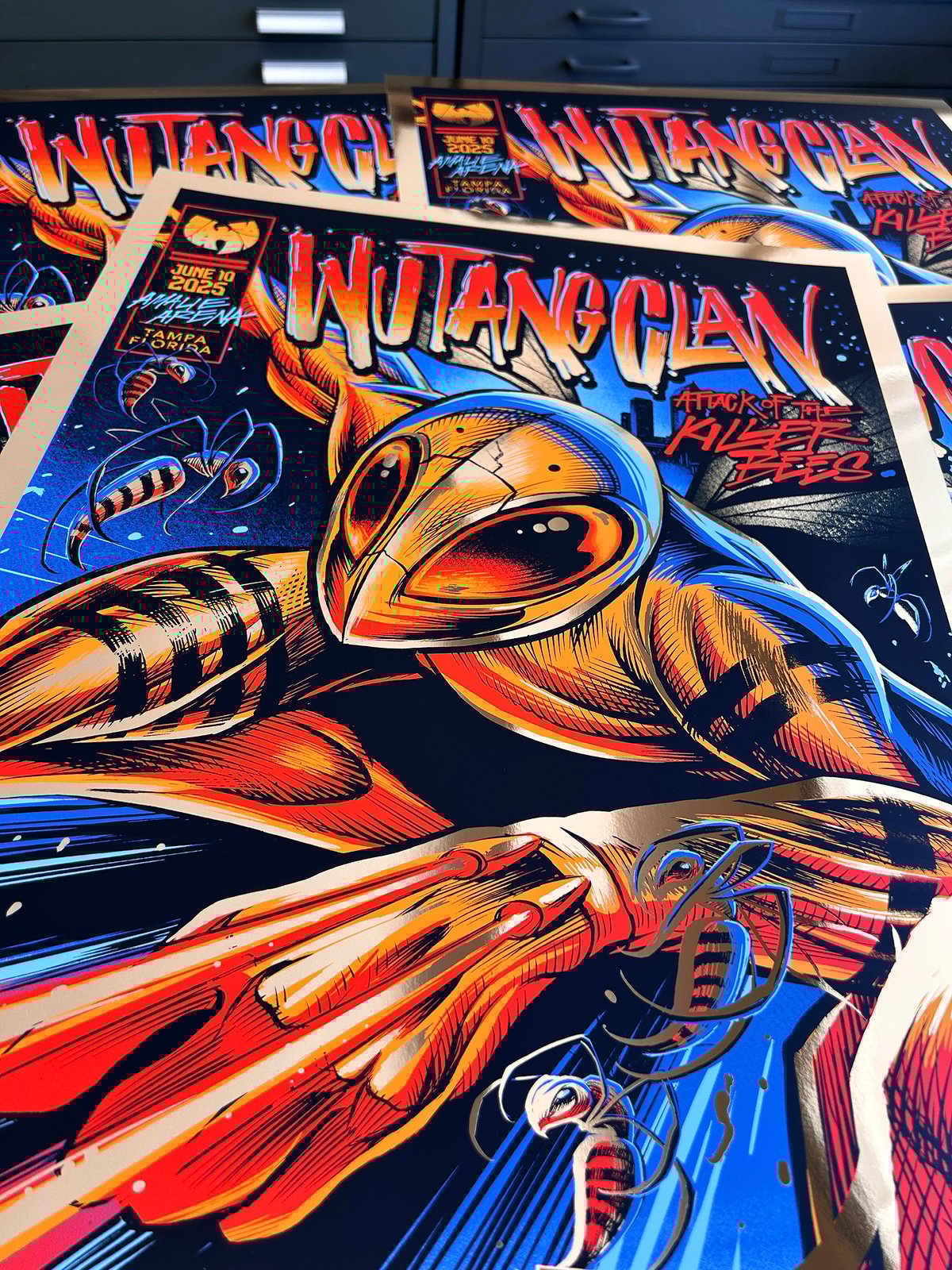 F4D Studios — Wu Tang Clan Tampa Posters