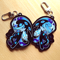 Shadow Milk 2.5 Inch Acrylic Keychain