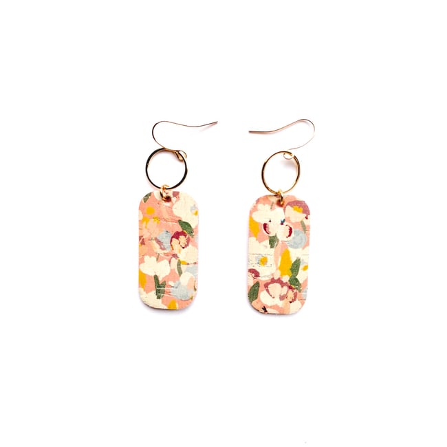Isabella Leather Earrings 
