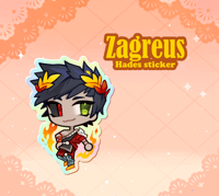 Zagreus Sticker✦ Hades