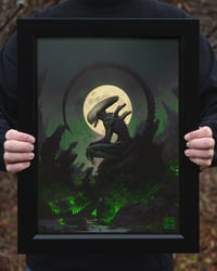 Image 1 of Xenomorph - Green Variant - Fine Art Print