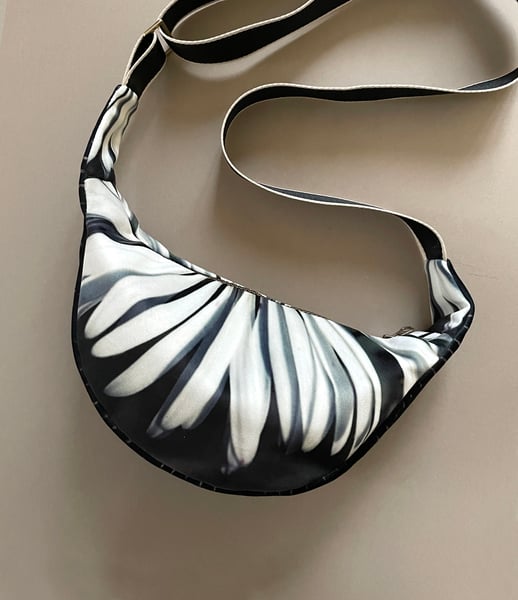 Image of Daisy, large velvet crossbody sling bag