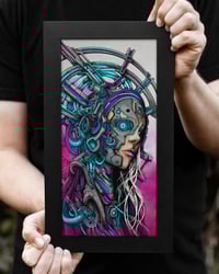 Image 1 of "The Technopriestess" - Fine Art Print