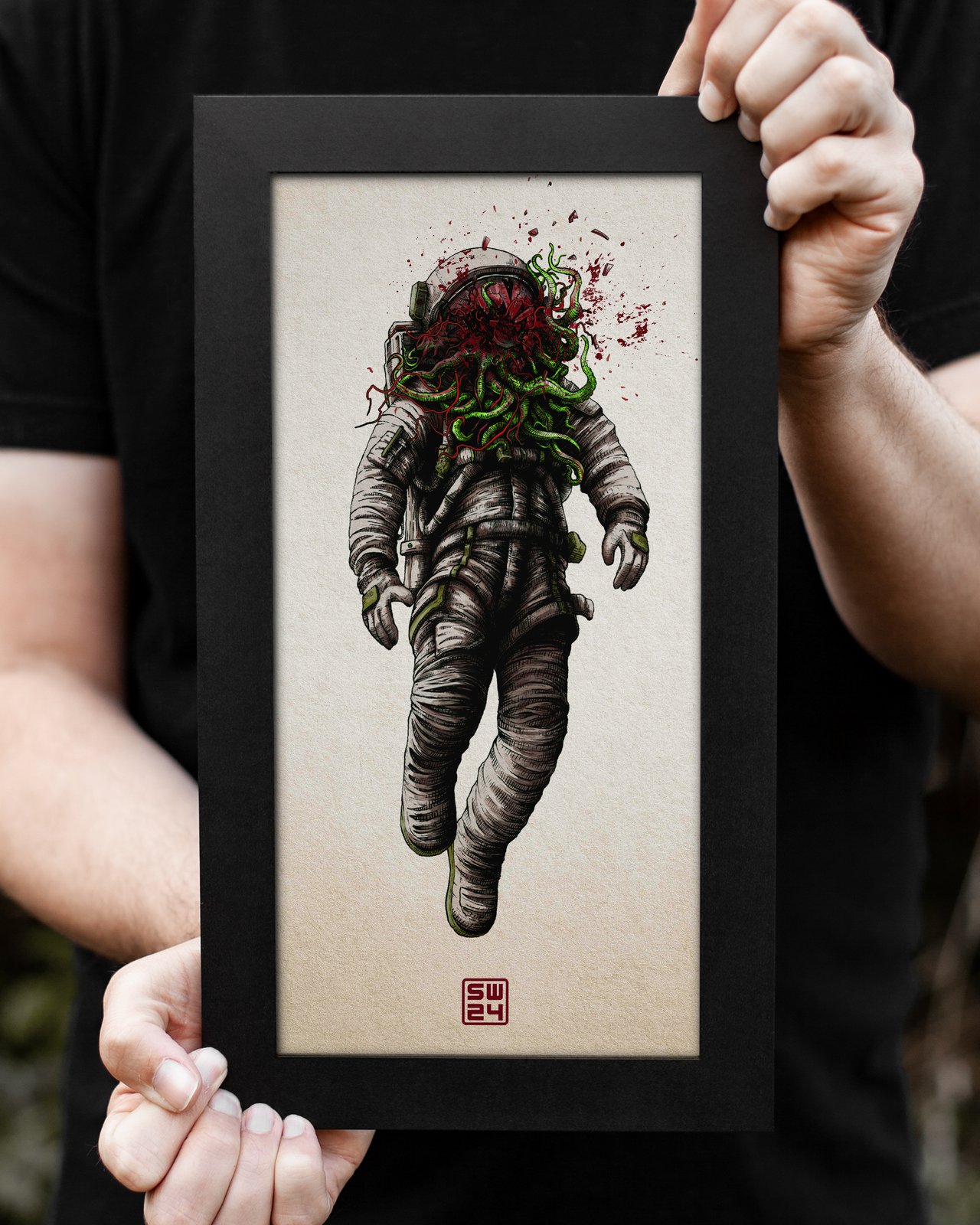 First Contact - Fine Art Print | SpaceWolf
