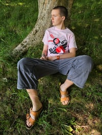 Image 3 of Bella '25 Bauhaus Heart T-shirt (Light Pink)