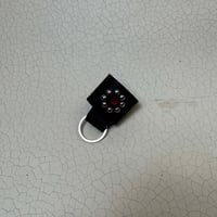 Image 1 of Tote Bag Key Holder Red Vintage Jewel