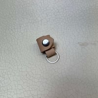 Image 2 of Tote Bag Key Holder White Jewel Veg Tan