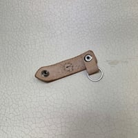 Image 3 of Tote Bag Key Holder White Jewel Veg Tan