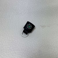 Image 1 of Tote Bag Key Holder Green Jewel