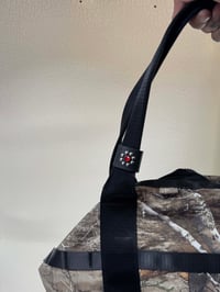 Image 4 of Tote Bag Key Holder White Jewel Veg Tan