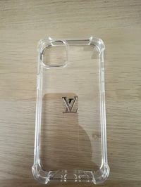 Image 2 of 1 x silver metal L.v. charm (10 LEFT TO PURCHASE)