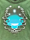 Grateful Dead 1994 Airbrush Stealie T-Shirt - Size XL
