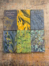 Image 2 of Hand Marbled vintage Observer's Books // 6 available, see dropdown and images 