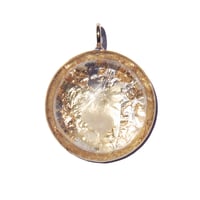 43mm:  Brazilian Quartz/Kunzite/Golden Mica/24K Gd - 15-1
