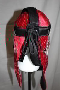 Image 4 of PENTA 0M SEMI PRO RED & BLACK w/ RHINESTONE PRINT